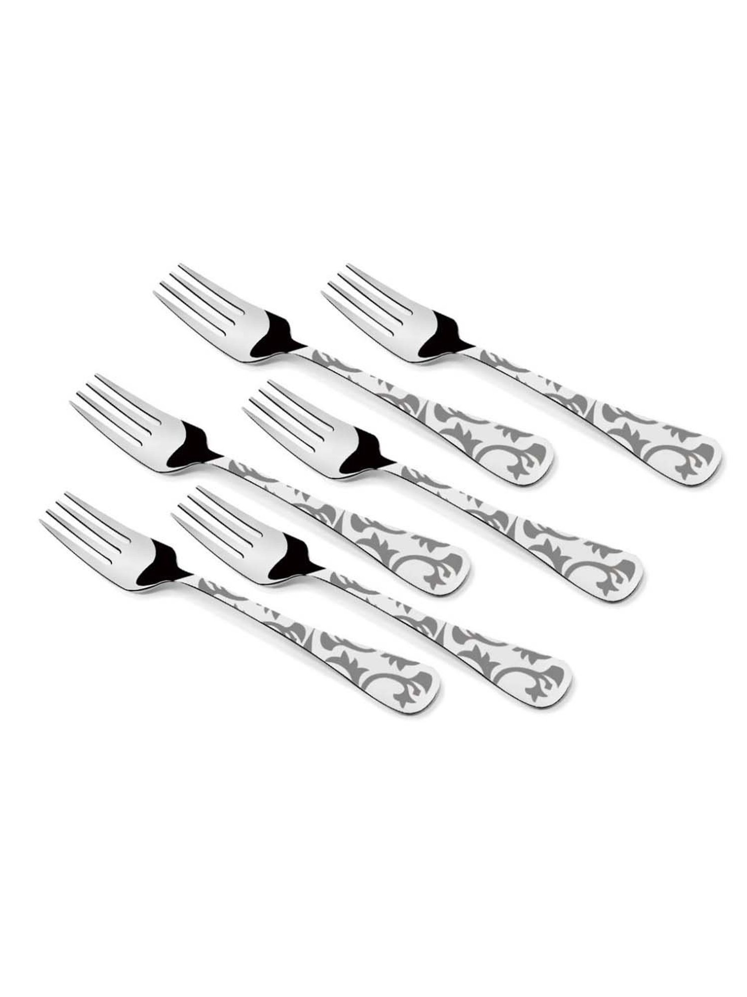 BlackCarrot Stainless Steel Fork Set of 3