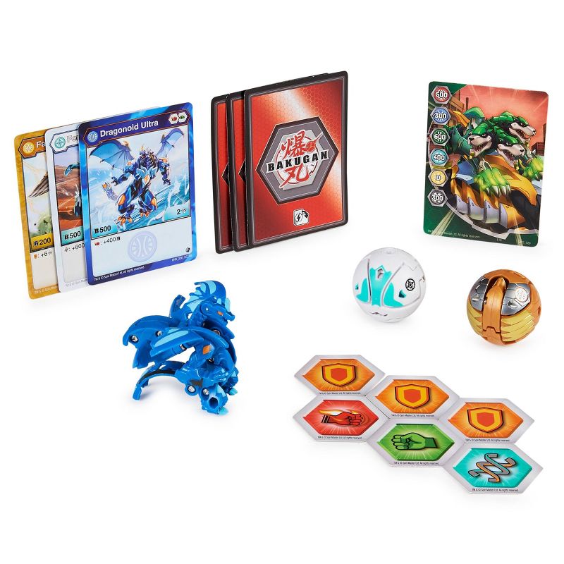 Bakugan Starter Pack - Dragonoid Ultra and 2 Bakugan