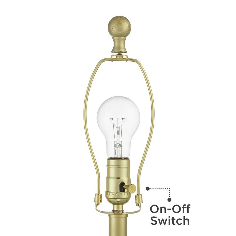 360 Lighting Solange Gold and Stacked Crystal Table Lamps Set of 2