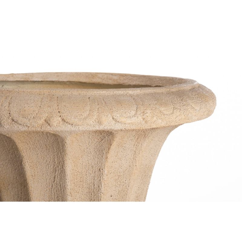 Large Indoor/Outdoor Locanda Urn Planter Brown - Alfresco Home LLC