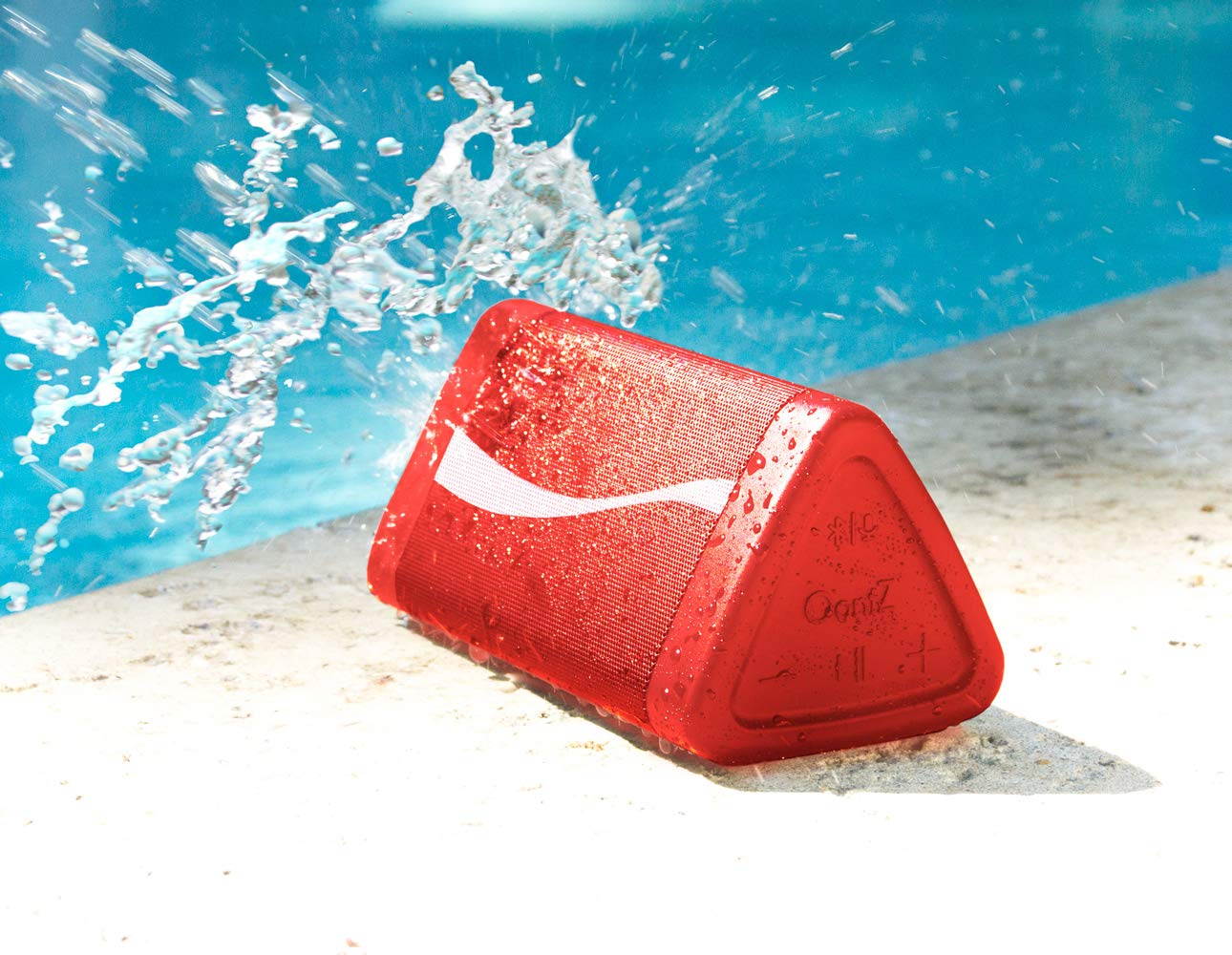 OontZ Angle 3 Bluetooth Speaker IPX5 Water Resistant (Black) by Cambridge SoundWorks