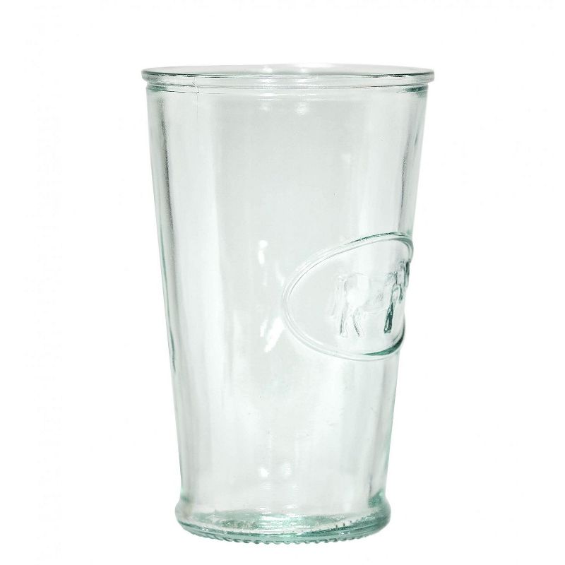 4pk Embossed Glass Drinkware Tall - Hearth & Hand™ with Magnolia