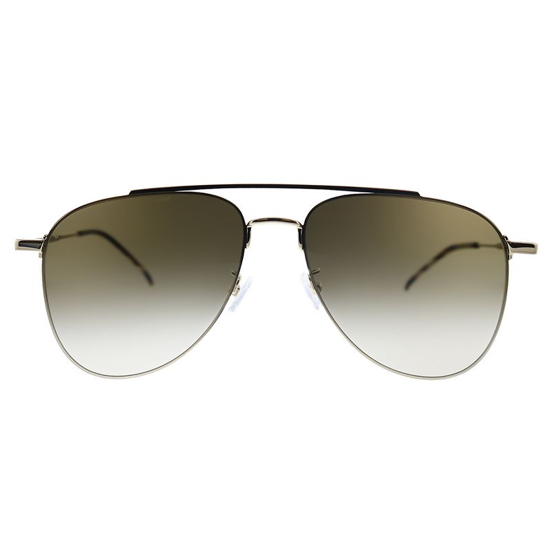 Saint Laurent SL 392 WIRE 001 Unisex Aviator Sunglasses Gold 57mm