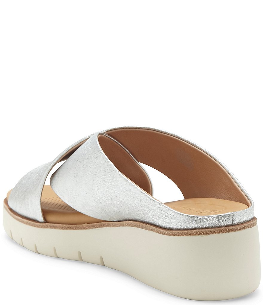 Dansko Shanda Waterproof Leather Wedge Slip Ons