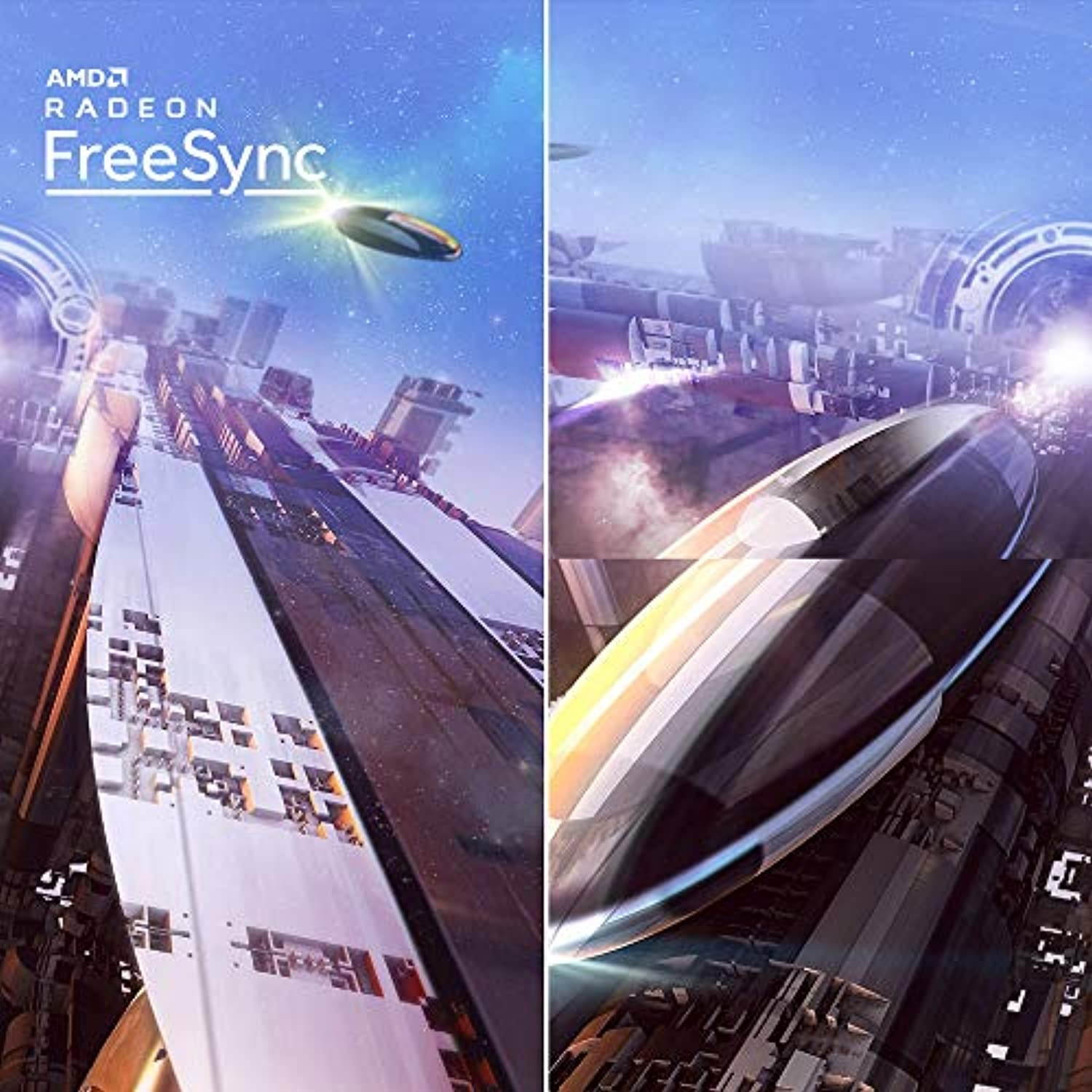 Acer Nitro VG270 Sbmiipx 27" Full HD (1920 x 1080) IPS Gaming Monitor with AMD Radeon FREESYNC Technology, Up to 0.1ms, OverClocking to 165Hz, (1 x Display Port, 2 x HDMI 2.0 Ports) (UM.HV0AA.S01)