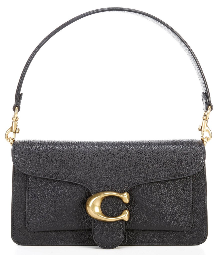 COACH Tabby Pebble Leather Shoulder Bag