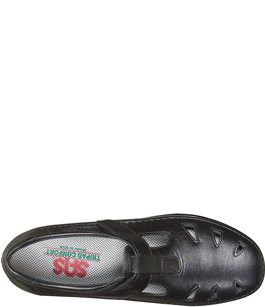 SAS Roamer Leather Flat Loafers