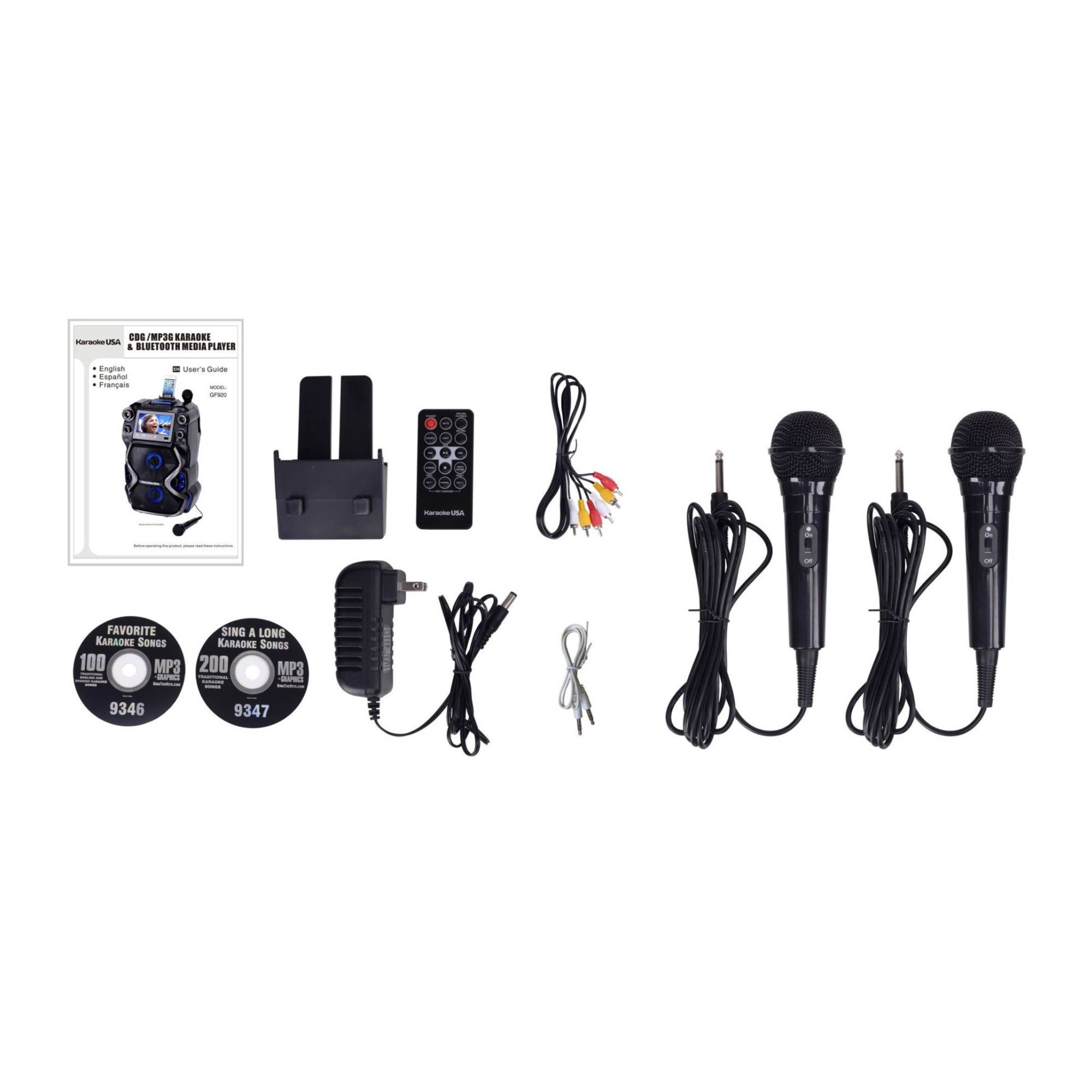 JS KARAOKE GF920 KARAOKE USA GF920 PORTABLE PROFESSION CDG AND MP3G KARAOKE