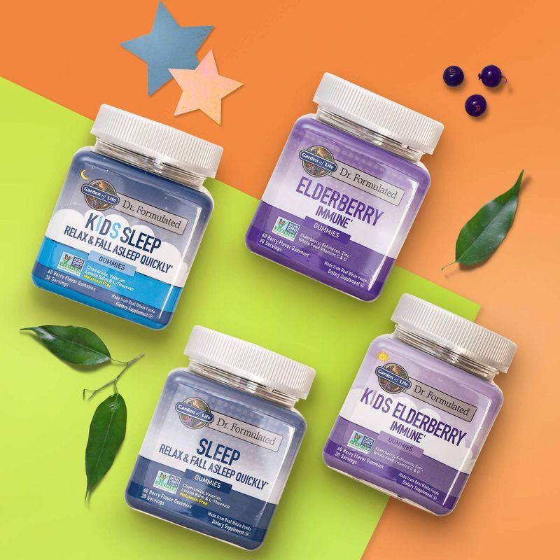 Garden of Life Dr. Formulated Adult Elderberry Gummies - 60ct