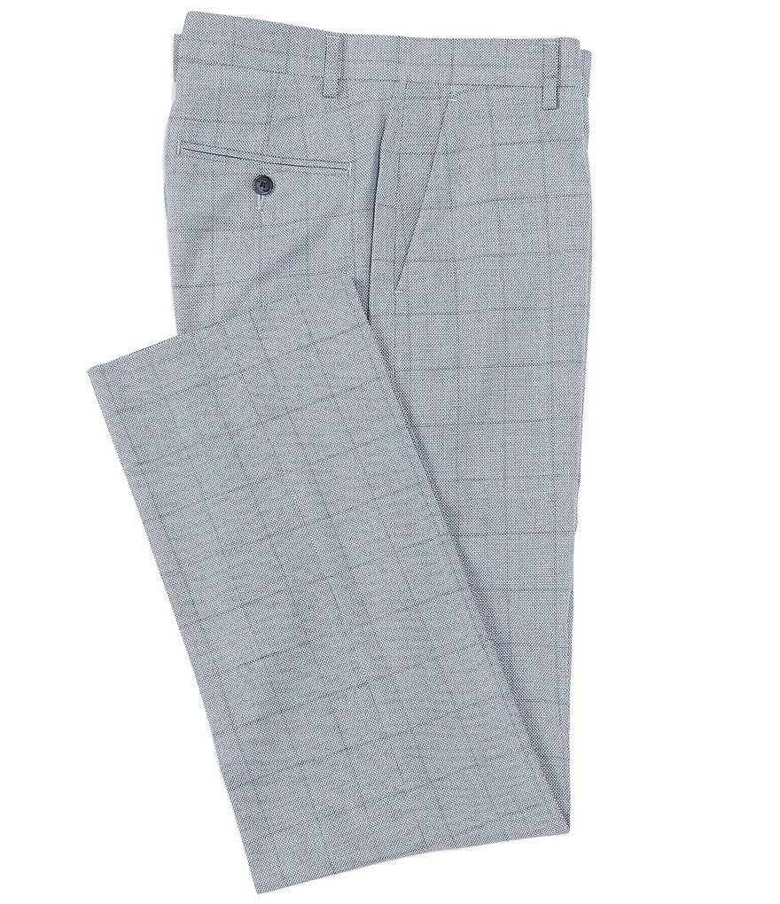 Murano Zac Classic-Fit Windowpane Dobby Dress Pants