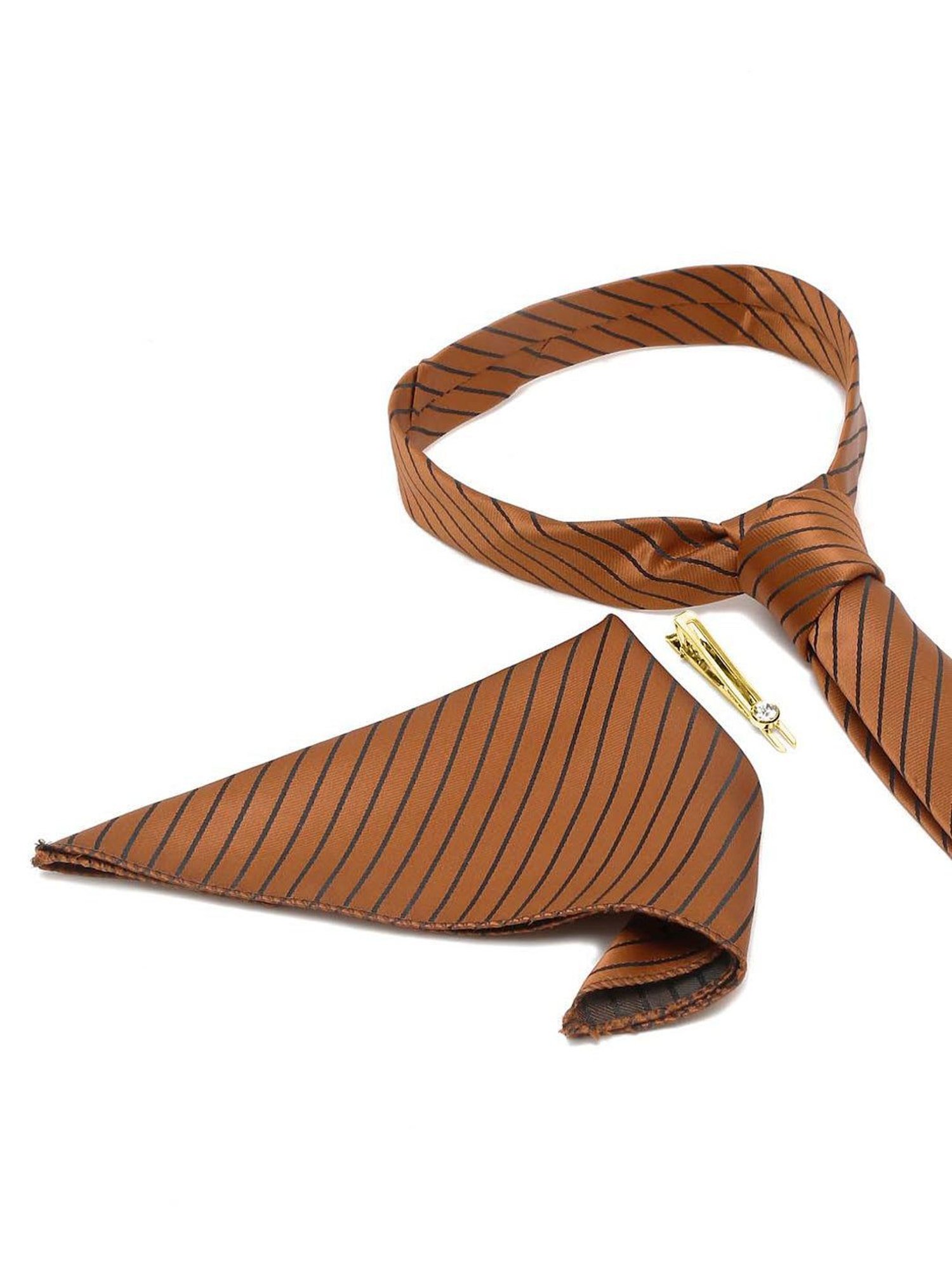 Louis Stitch Blue Printed Necktie Gift Set - Set of 3