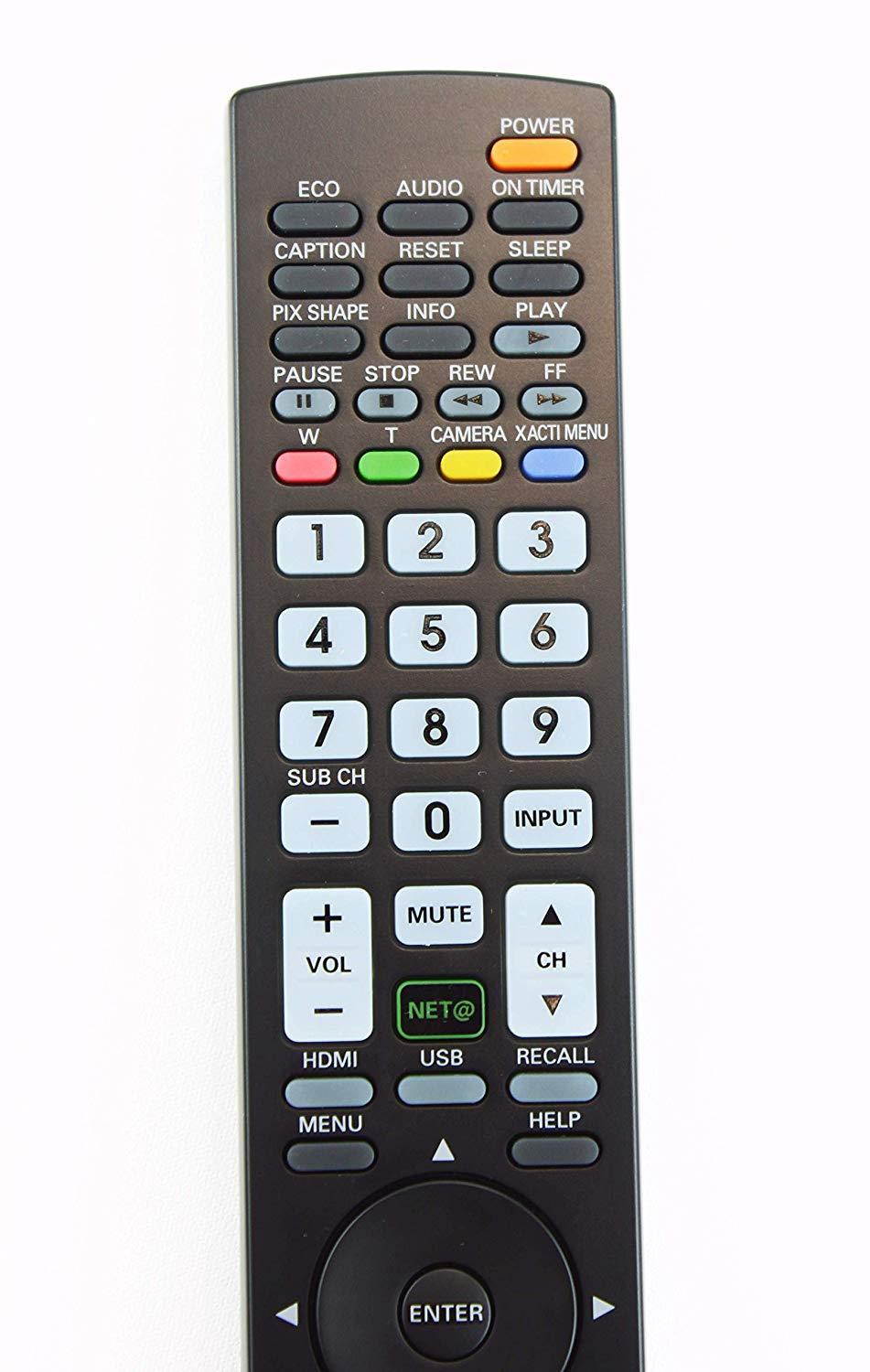Sanyo GXEB LCD HD TV Remote Control for DP37840, DP42840, DP46840, DP50740, DP52440