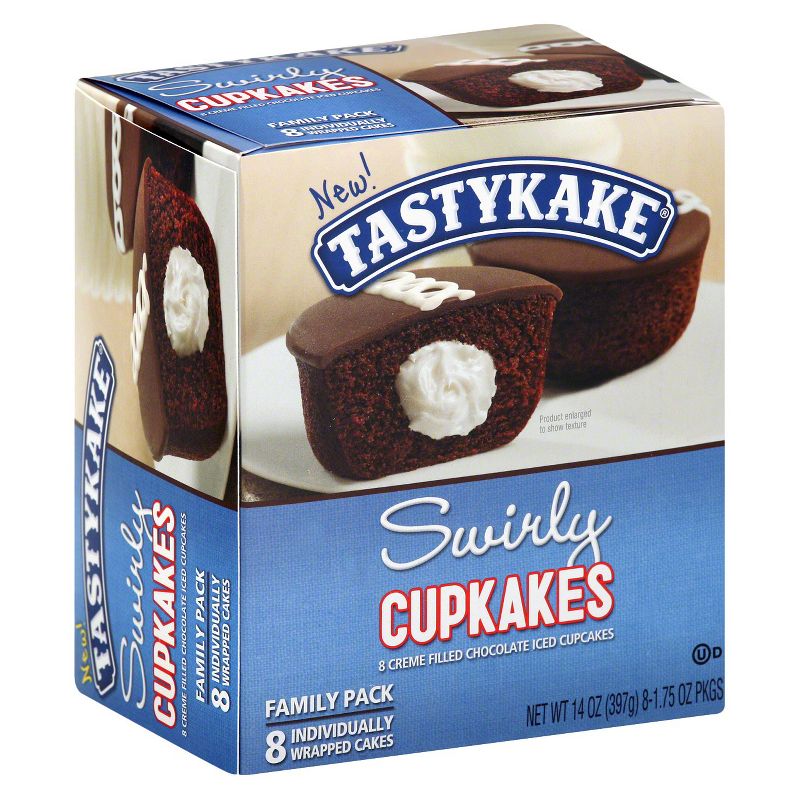 Tastykake Swirly Cupcakes - 8ct/14oz