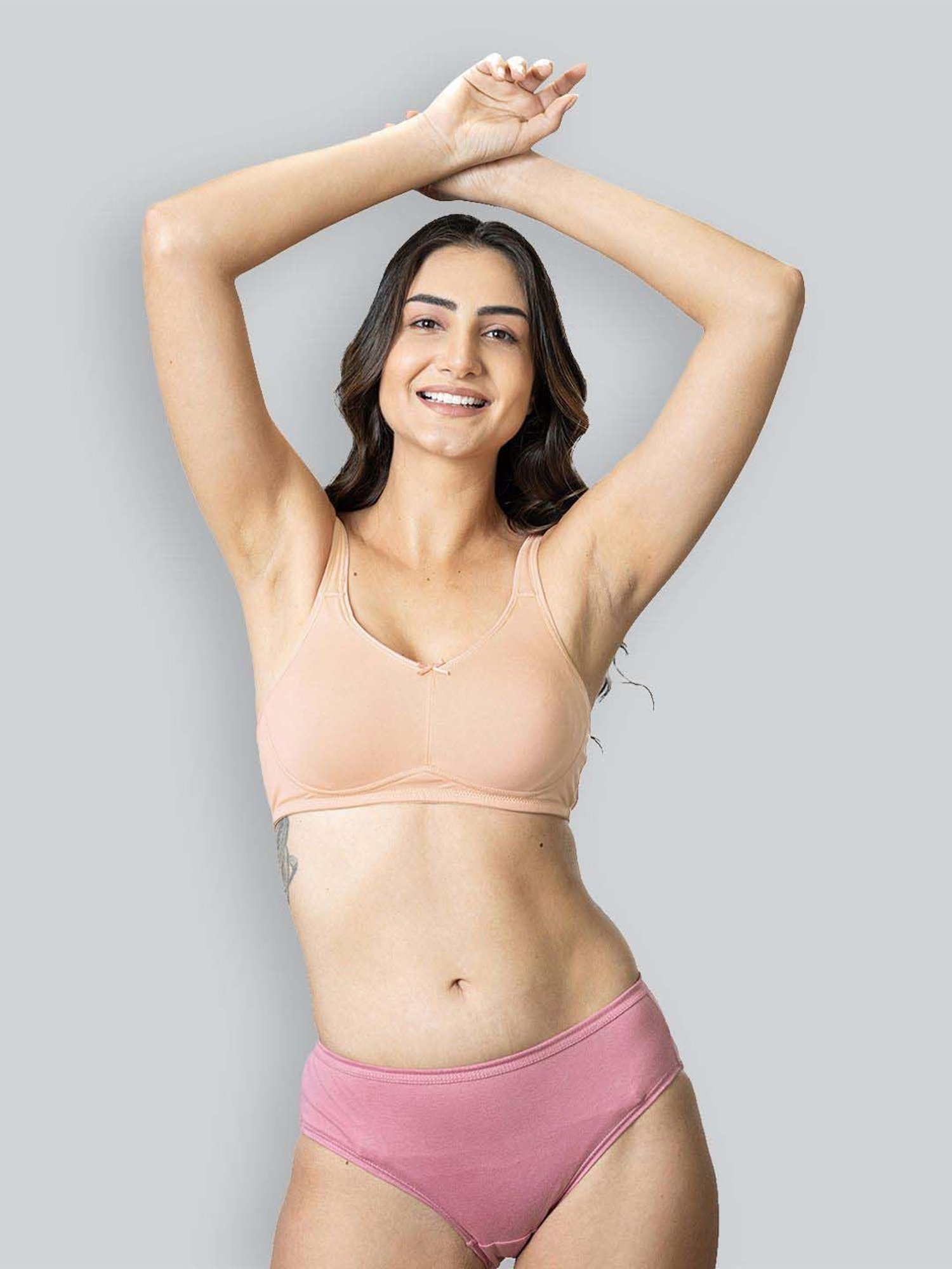 Lyra Tan Cotton T-Shirt Bra