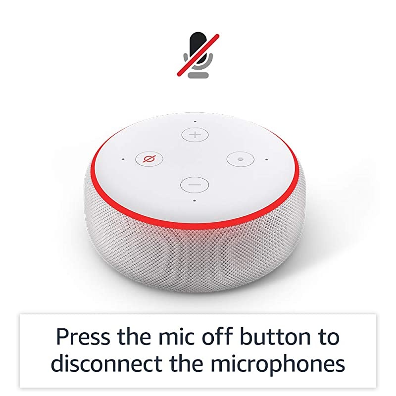 Dot 3rd Gen Smart speaker with Alexa Plum