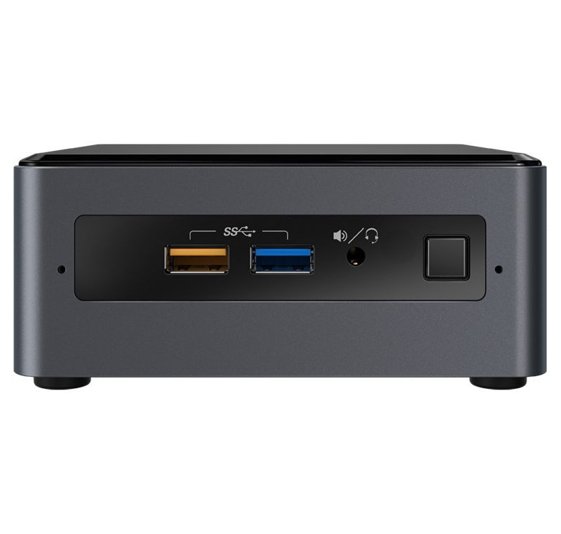 Intel NUC NUC7CJYH Desktop Computer - Celeron J4005 - Mini PC - Intel UHD Graphics 600 - Wireless LAN - Bluetooth