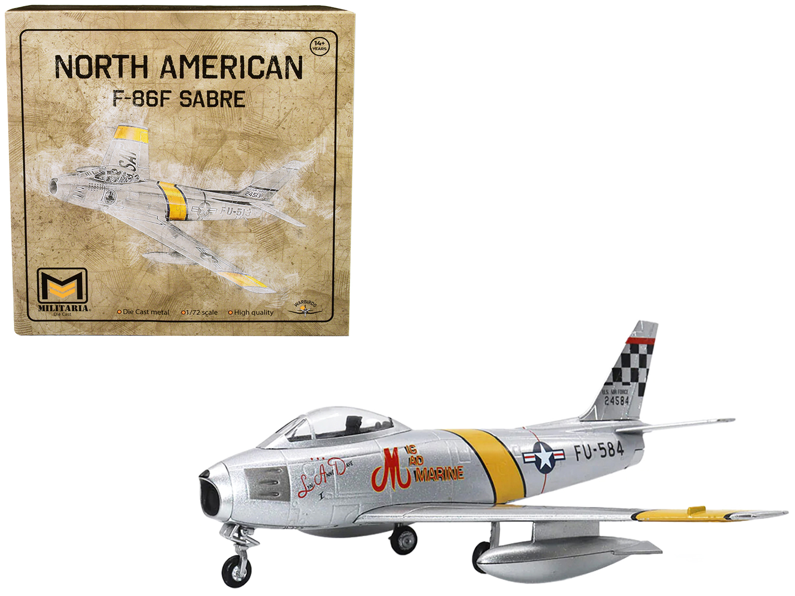 North American P-51D Mustang Fighter Aircraft "Lt. Col. McComas 118th Tactical Reconnaissance Squadron 23rd Fighter Group China" (1945) United States Army Air Force "Air Power Series" 1/48 Diecast Model by Hobby Master