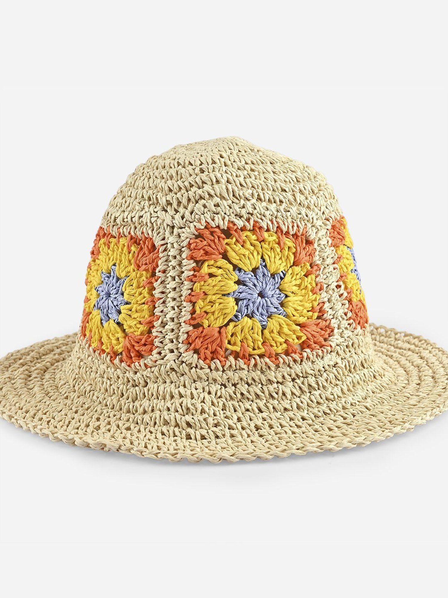 ToniQ Beige Textured Free Size Hats & Caps