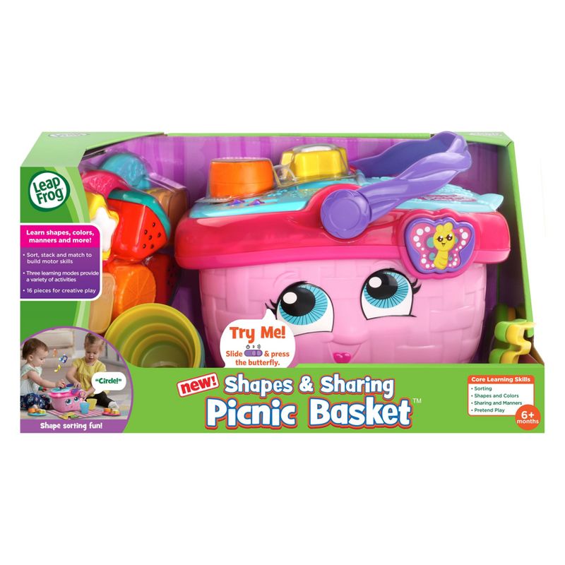 LeapFrog Shapes and Sharing Picnic Basket