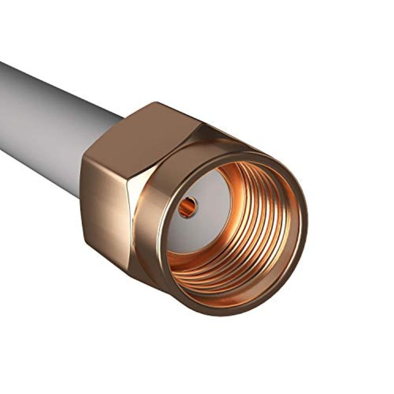 Tupavco TP514 Yagi Directional Antenna 3G/4G/LTE 9dBi 806MHz-960MHz and 1.7-2.5GHz 2FT Cable w/ 2FT RP-SMA Male Cable to TS-9 Adapter - Cell Phone Signal Booster Log Periodic Cellular (TP514)