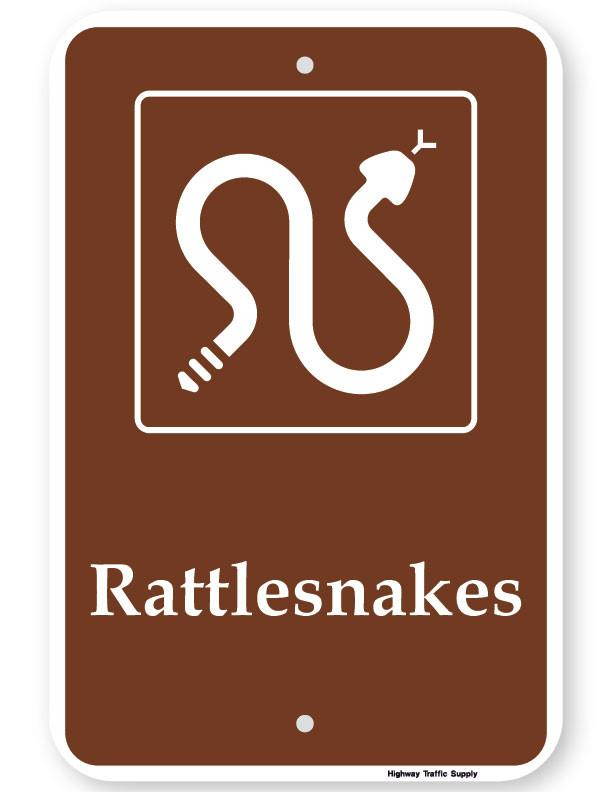 Rattlesnakes Sign