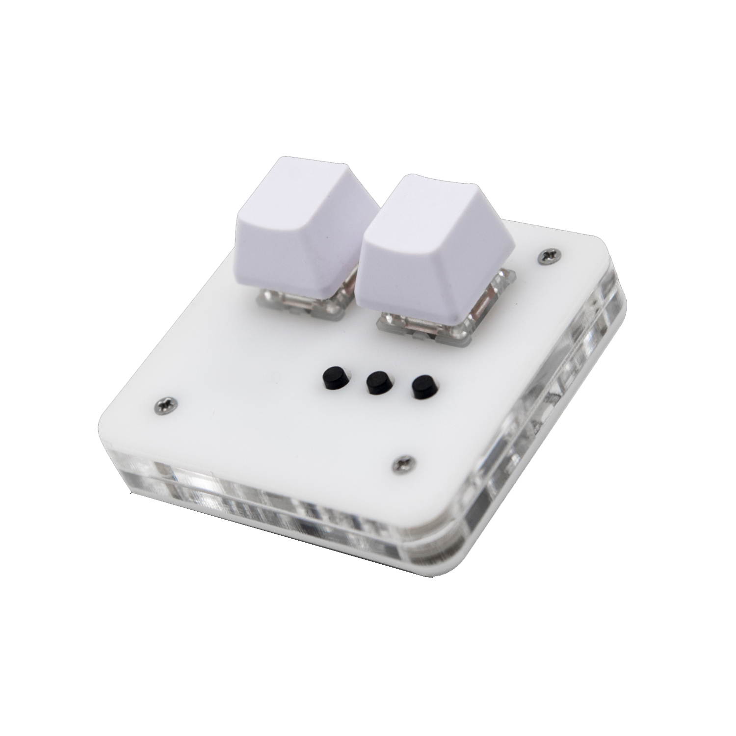 CUUWE SimPad Mini Keyboard Touch Wheel Axle Tester Gaming Keypad Osu support Cheery Mx Red Switch Gaming Mechanical Keyboard game player