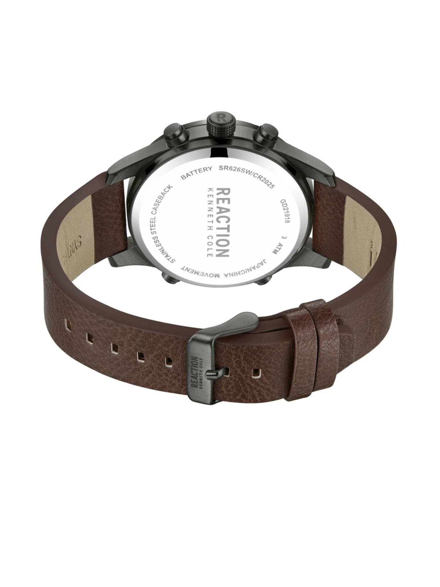 Reaction Kenneth Cole KRWGD2191806 Analog-Digital Watch for Men