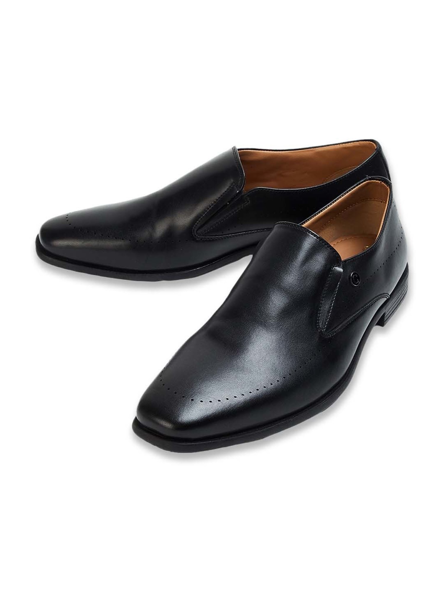 Code by Lifestyle Men's Black Formal Loafers