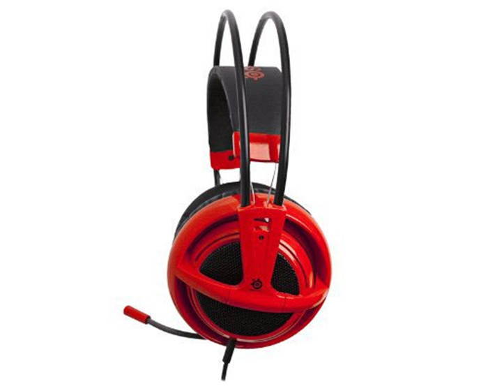 SteelSeries Siberia V2 Full-Size Gaming Headset (Red)