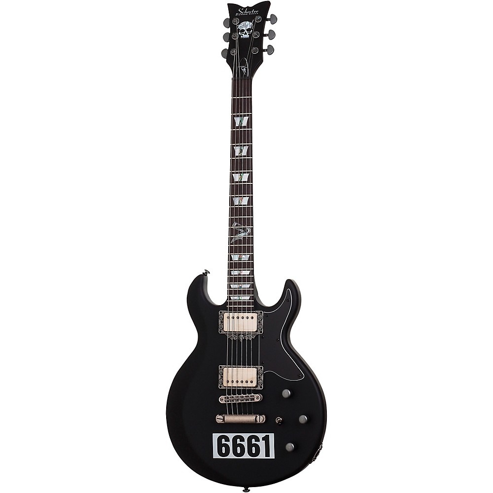 Schecter Guitar Research Zacky Vengeance 6661 Electric Guitar Satin Black