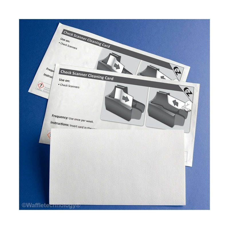 Check Scanner Cleaning Cards (50)
