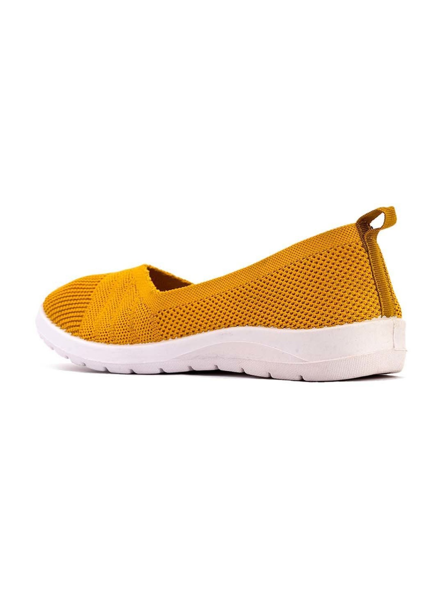 Pro by Khadim's Women's Yellow Flat Ballets