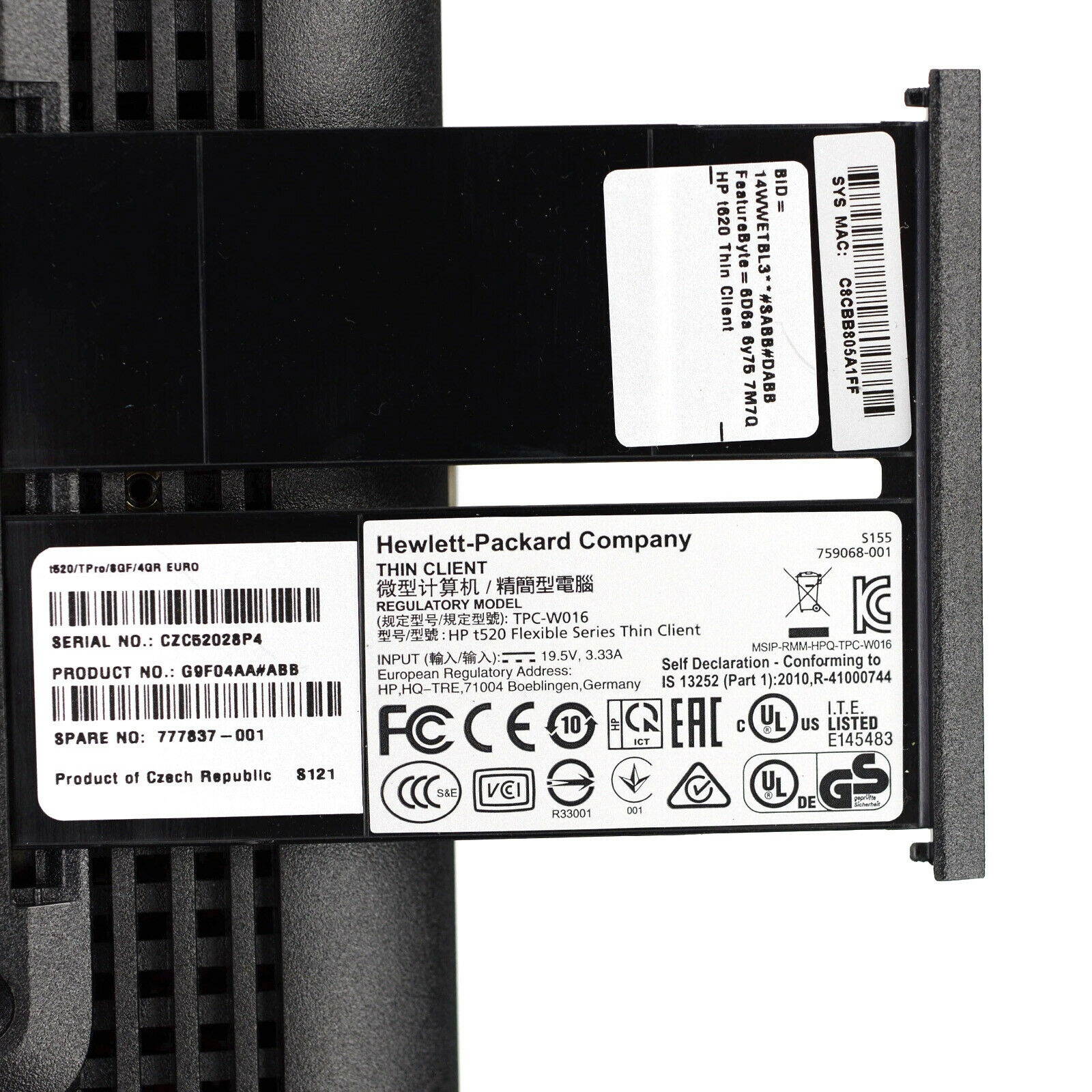 Genuine Dell Wyse 292D-7030 Thin Client TERADICHI 0GHz 512MB 32MB SSD VMware Horizon HJTDK