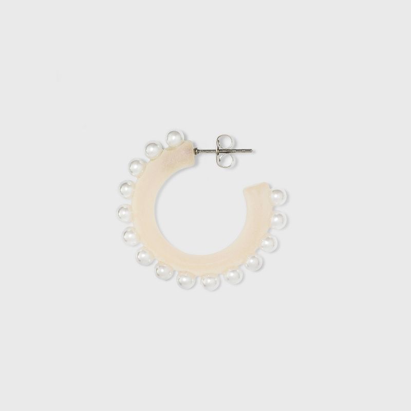 Open Drop Hoop Earrings - Universal Thread™ Gold