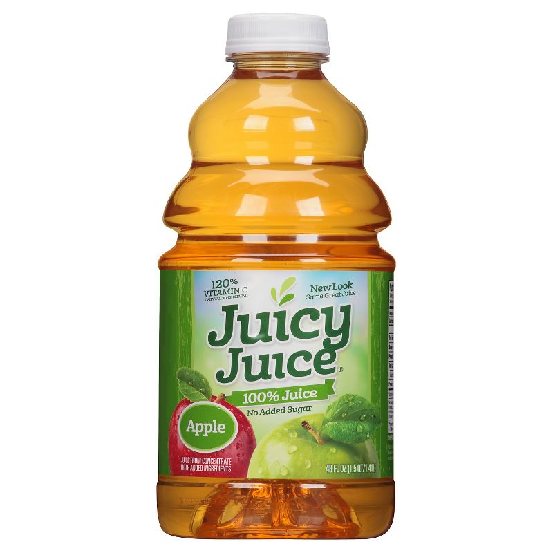 Juicy Juice Apple 100% Juice - 48 floz Bottle