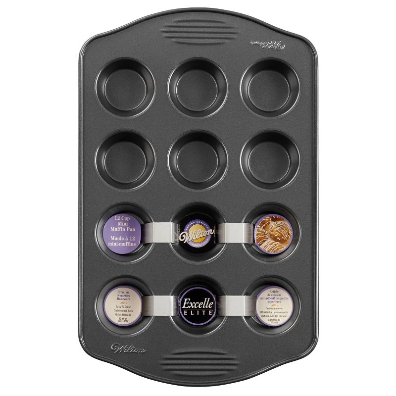 Kaiser Bakeware Steel Muffin Pan, 12 Cup