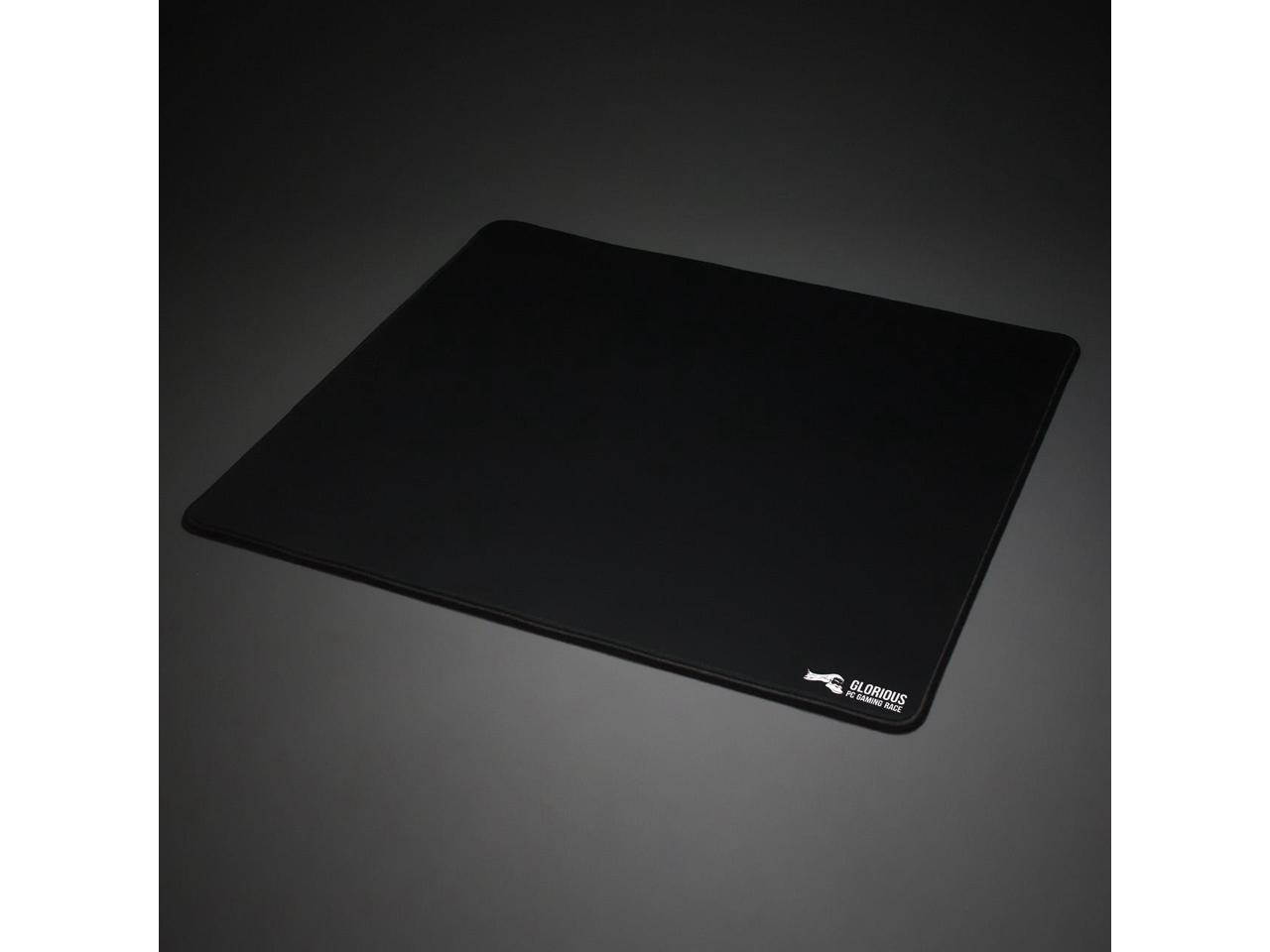 High Quality Glorious  XL Gaming Mouse Mat / Pad - Thick , Large, Stitched Edges, 2-3mm Mousepad | 16"x18" , Smooth cloth surface,Non-slip rubber base, Anti-Fraying stitched frame
