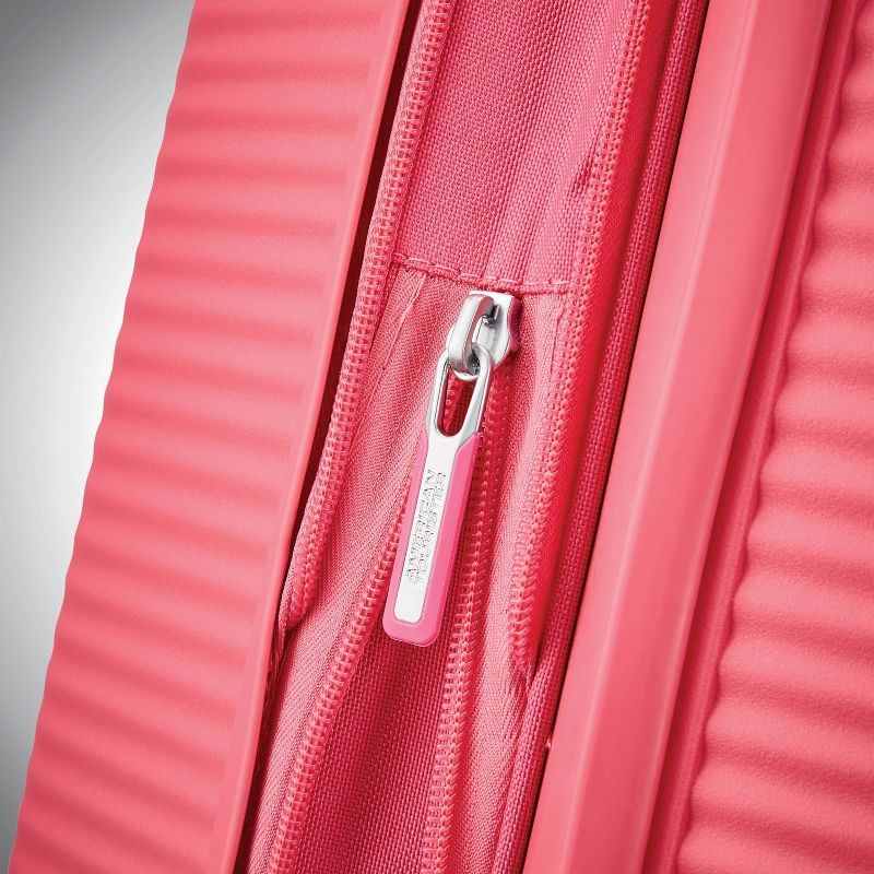 American Tourister 29'' Axion Checked Softside Suitcase - Black