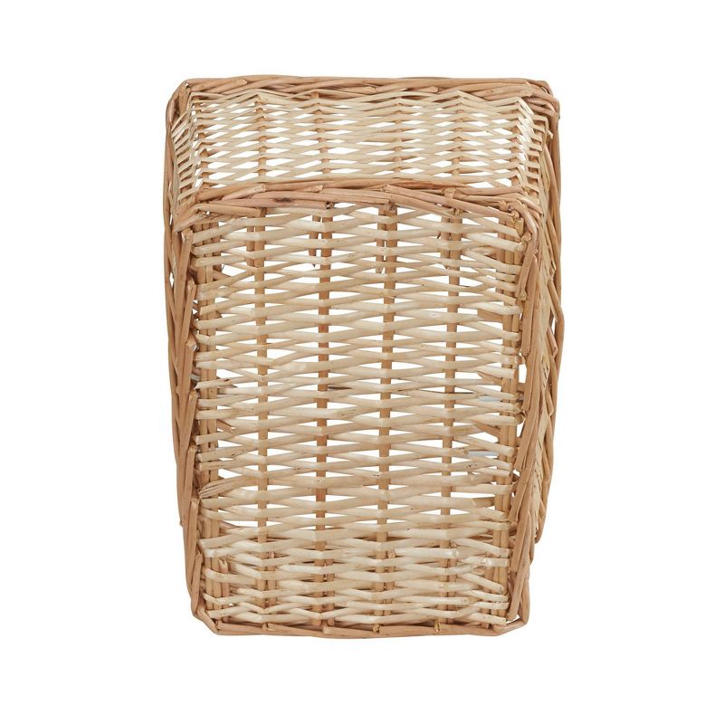 Household Essentials Open Top Market Basket with Handles Natural