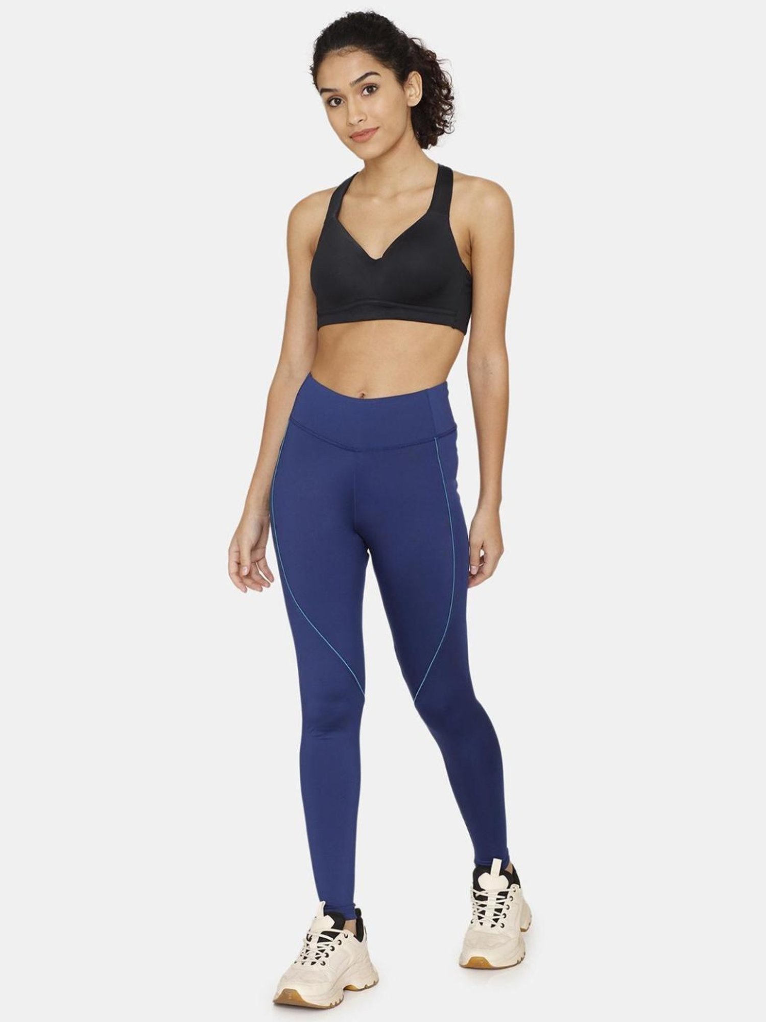 Zelocity by Zivame Blue Tights