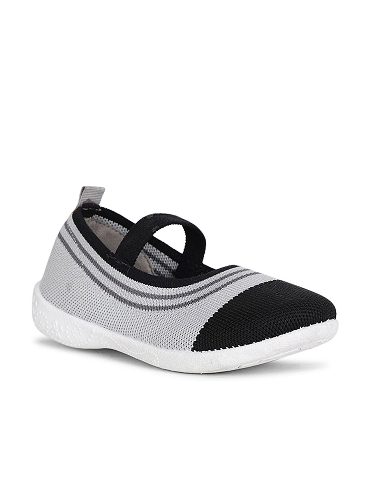 Bubblegummers by Bata Kids Grey Mary Jane Shoes