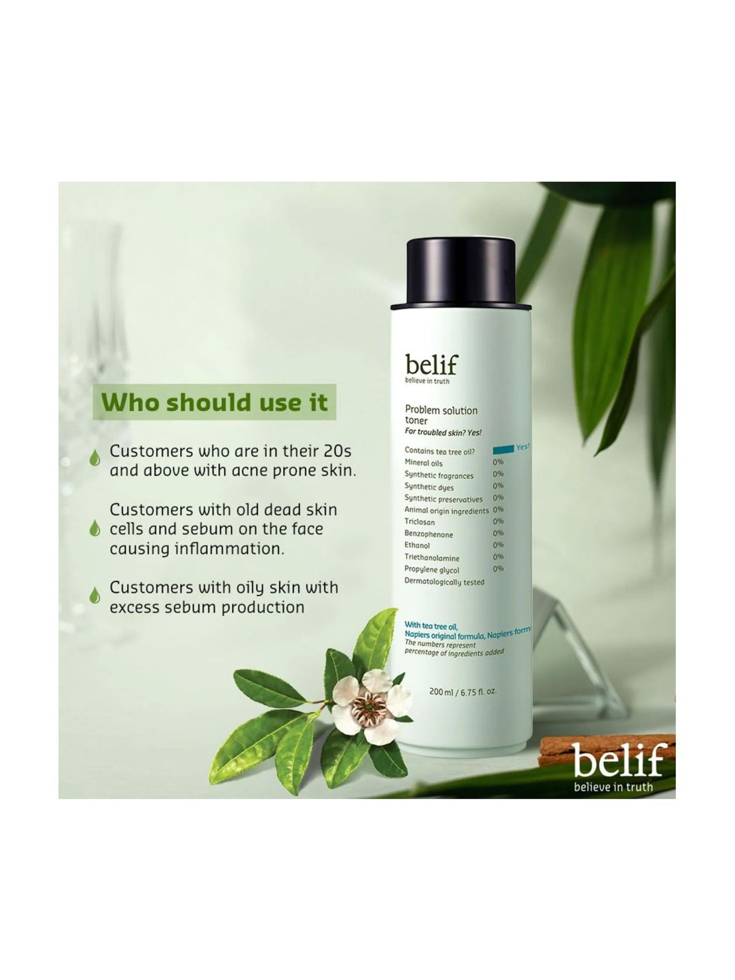 Belif Problem Solution Toner - 200 ml