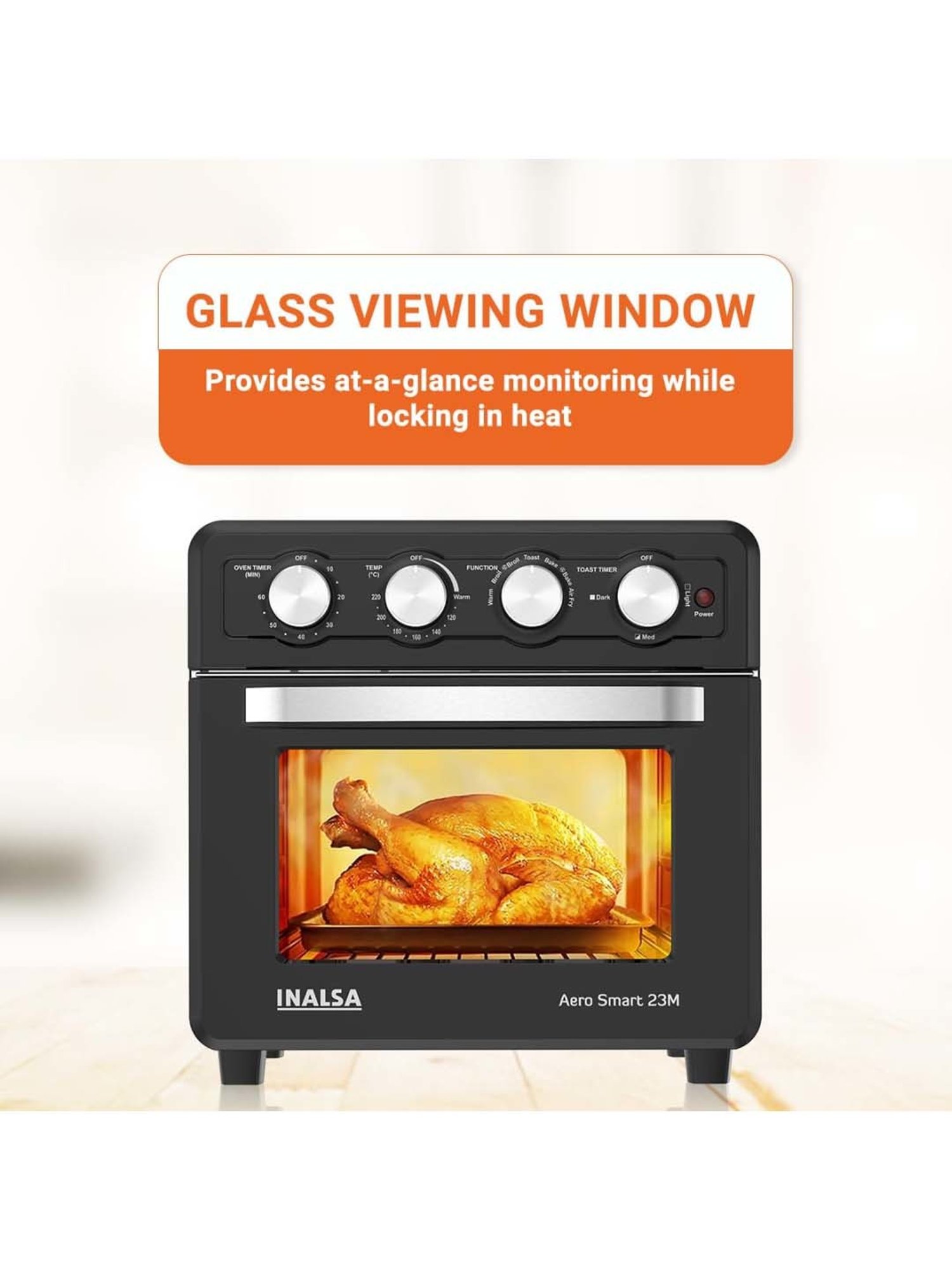 Prestige Nutrifry Black Plastic Electric Digital Touch Airfryer 4.5L