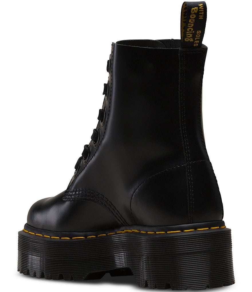 Dr. Martens Women's Molly Platform Combat Boots