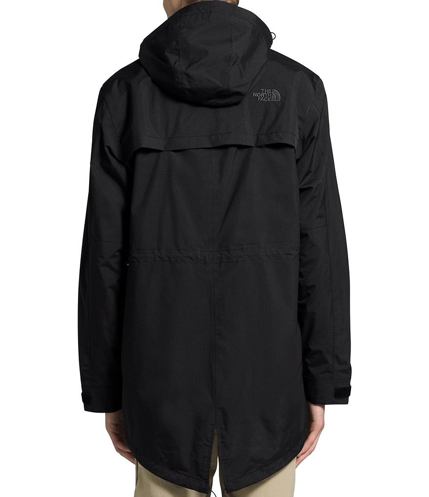 Cole Haan Hooded Down Zip Front Puffer Jacket