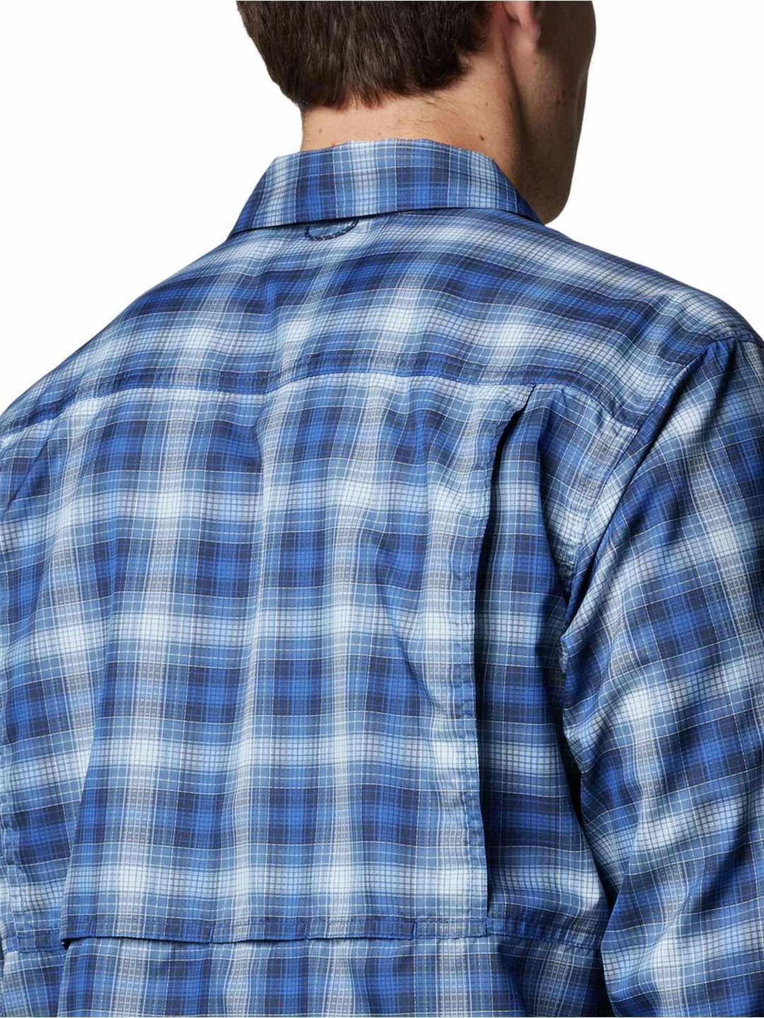 Columbia Mountain Blue Regular Fit Checks Shirt