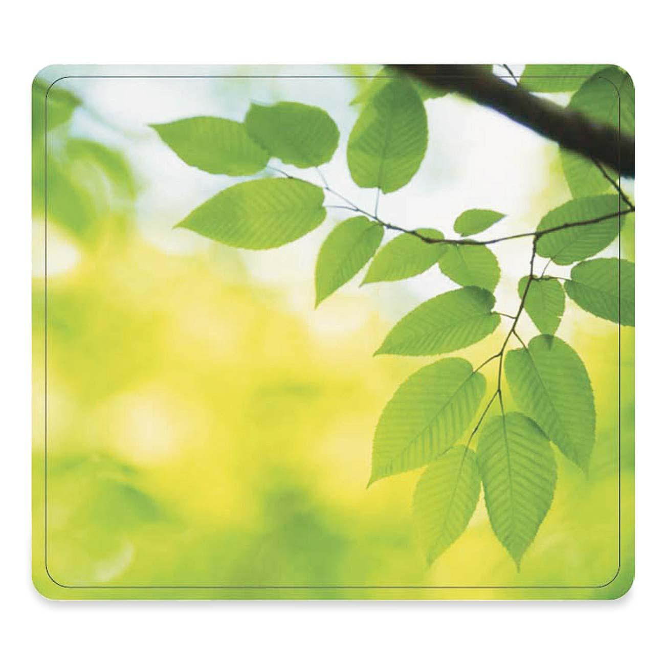 Fellowes 5903801 Recycled Mouse Pad - Leaves