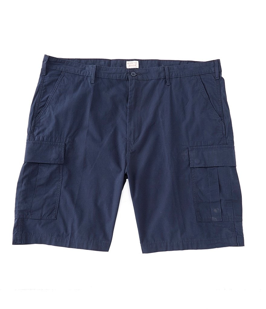 Caribbean Big and Tall 9#double; and 11#double; Inseam Knit Jacquard Shorts