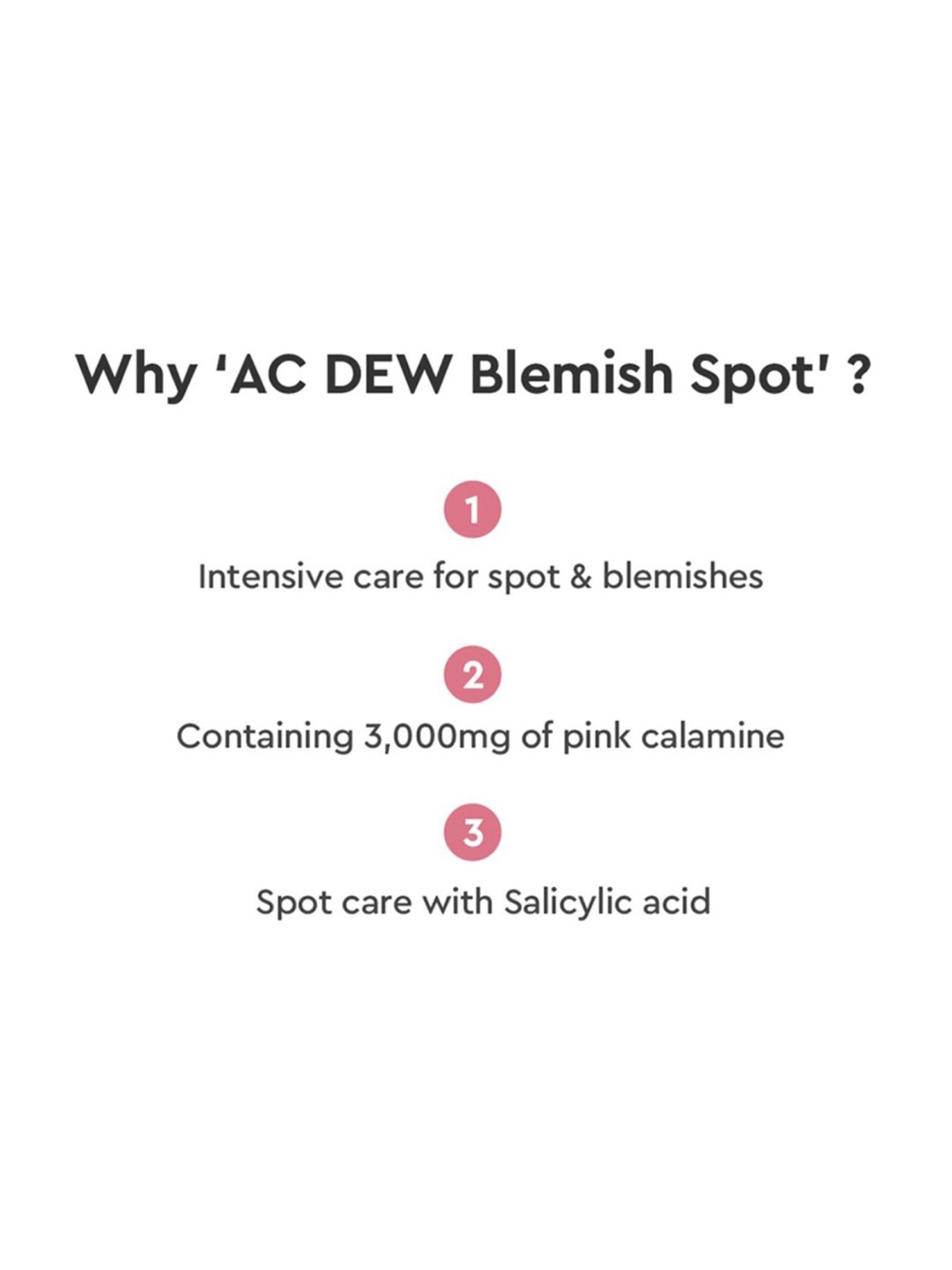 Dewytree The Clean Lab AC Dew Calamine Blemish Spot - 18 gm