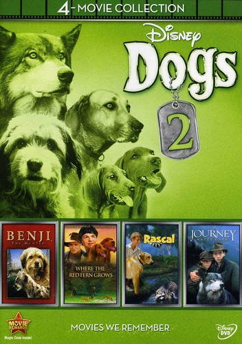 BUENA VISTA HOME VIDEO JOURNEY NATTY GAN/RASCAL/BENJI-HUNTED/WHERE RED FERN GROWS (DVD/4PK) D110308D